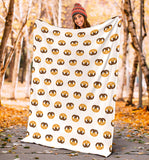 Pretzels Pattern Print Design 02 Premium Blanket