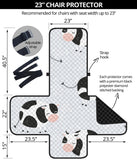 Cute cows pattern Chair Cover Protector