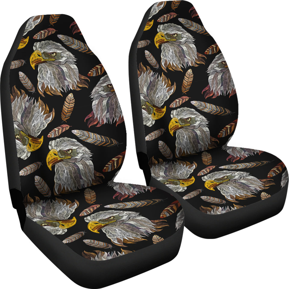 Eagle Pattern Print Design 05 Universal Fit Car Seat Covers