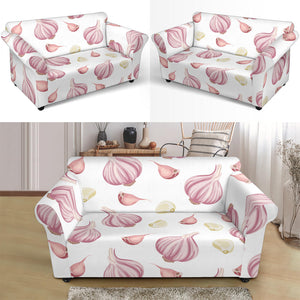 Garlic Pattern Loveseat Couch Slipcover