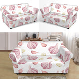 Garlic Pattern Loveseat Couch Slipcover