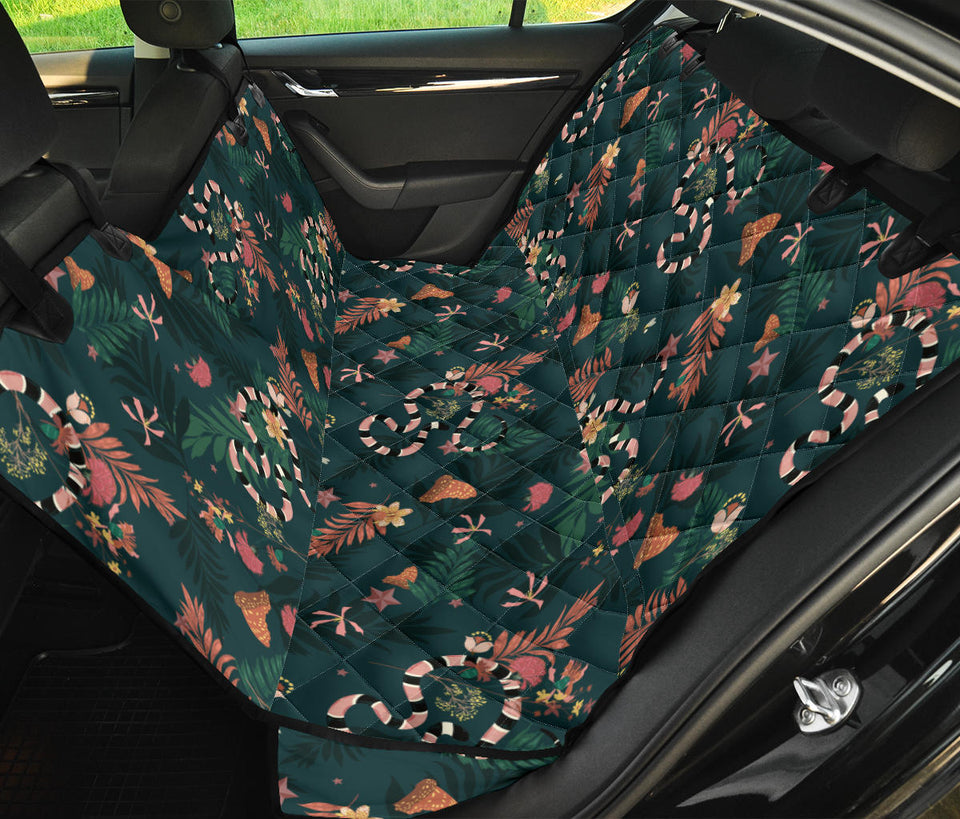 Snake Forest Pattern Dog Car Seat Covers