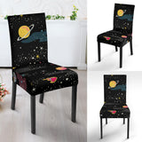Space Pattern Dining Chair Slipcover