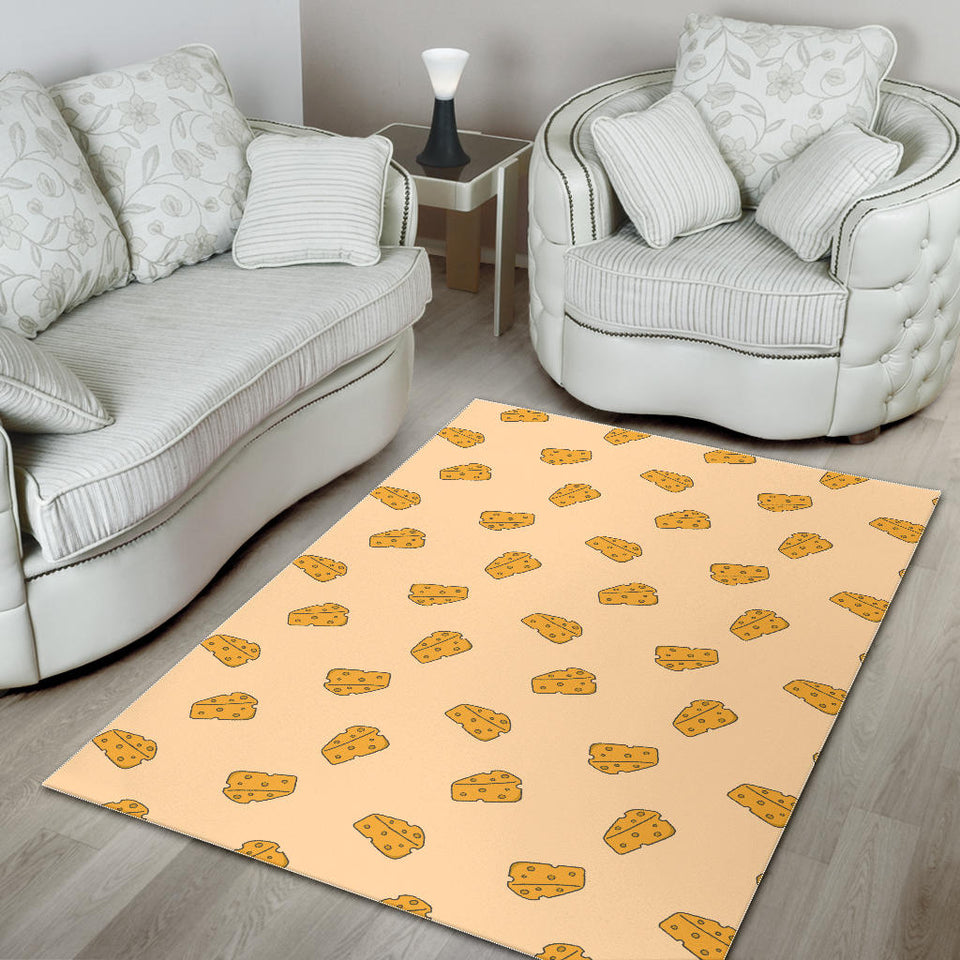 Cheese Pattern Area Rug