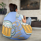 Beer Pattern Bean Bag Cover