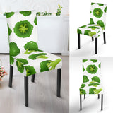 Cute Broccoli Pattern Dining Chair Slipcover