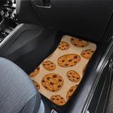 Cookie Pattern Front And Back Car Mats