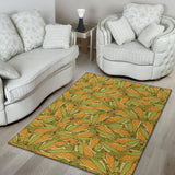 Corn Pattern Print Design 01 Area Rug