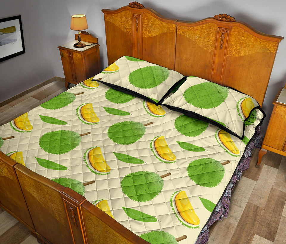 Durian pattern Quilt Bed Set