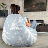 Christmas Tree Winter Forest Pattern Bean Bag Cover