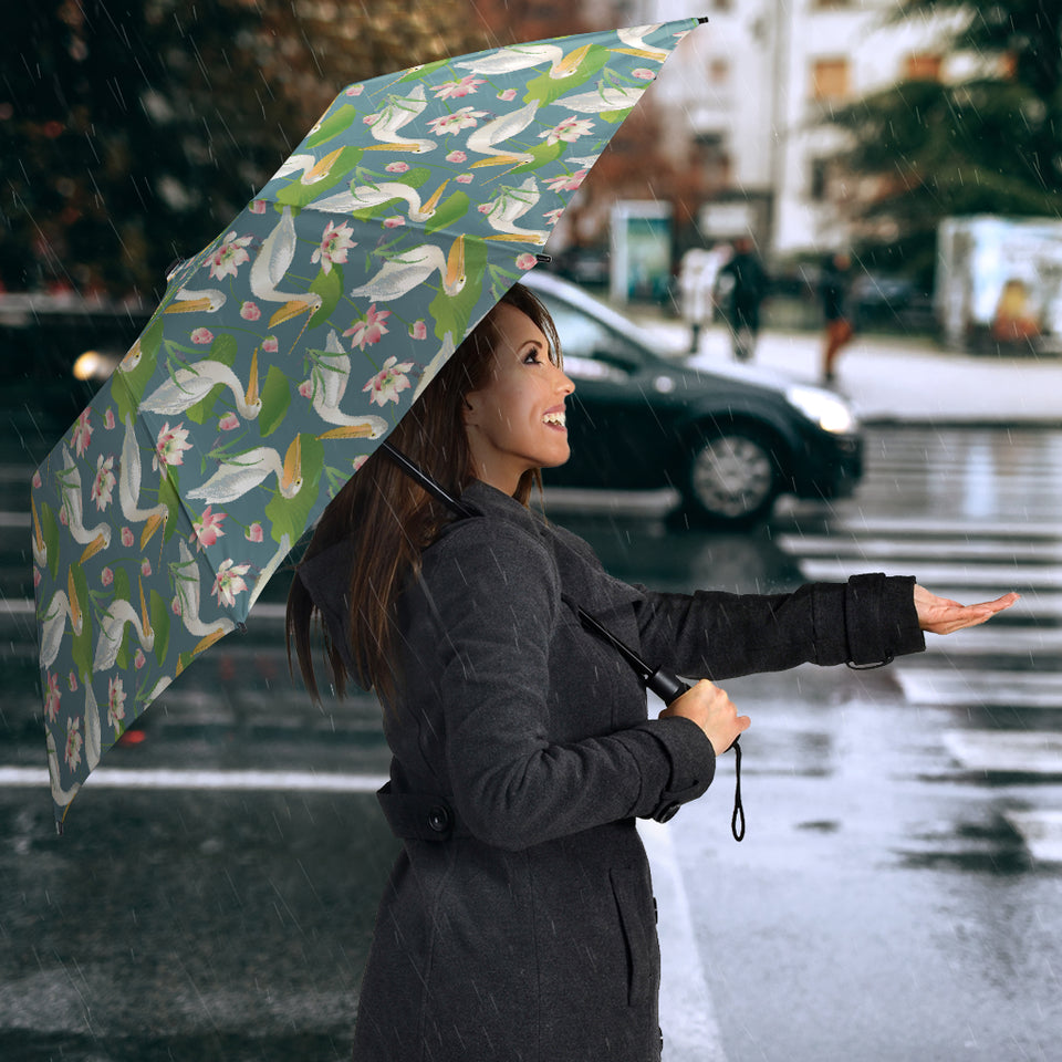 Pelican Pattern Print Design 04 Umbrella