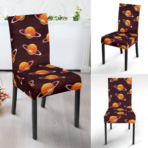 Hamburger Pattern Print Design 05 Dining Chair Slipcover