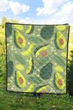 Avocado Pattern Premium Quilt