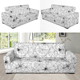 Spider Web Cobweb Pattern Sofa Slipcover