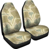 Ginkgo Leaves Design Pattern Universal Fit Car Seat Covers