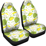 Durian Pattern Background Universal Fit Car Seat Covers