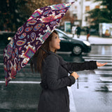 Elephant Indian Style Ornament Pattern Umbrella