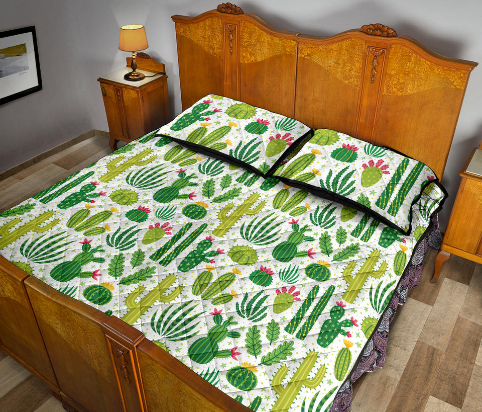 Cactus pattern Quilt Bed Set