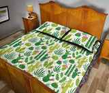 Cactus pattern Quilt Bed Set
