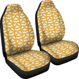 Pretzels Pattern Print Design 01 Universal Fit Car Seat Covers