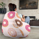 Colorful Donut Pattern Bean Bag Cover