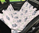 Cute Raccoons Leaves Pattern Dog Car Seat Covers