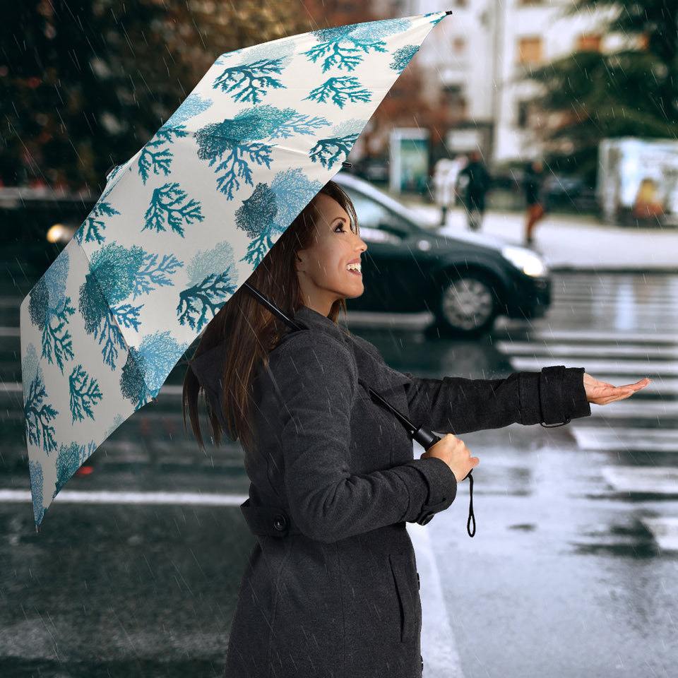 Coral Reef Pattern Print Design 04 Umbrella