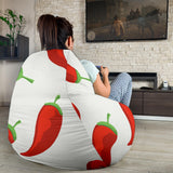 Chili Pattern Bean Bag Cover