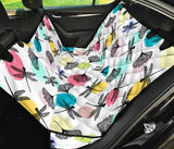 Dragonflies Ginkgo Leaves Pattern Dog Car Seat Covers
