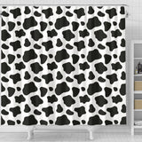 Cow Skin Pattern Shower Curtain Fulfilled In US