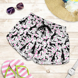 Greyhound Pattern Print Design 02 Women Shorts