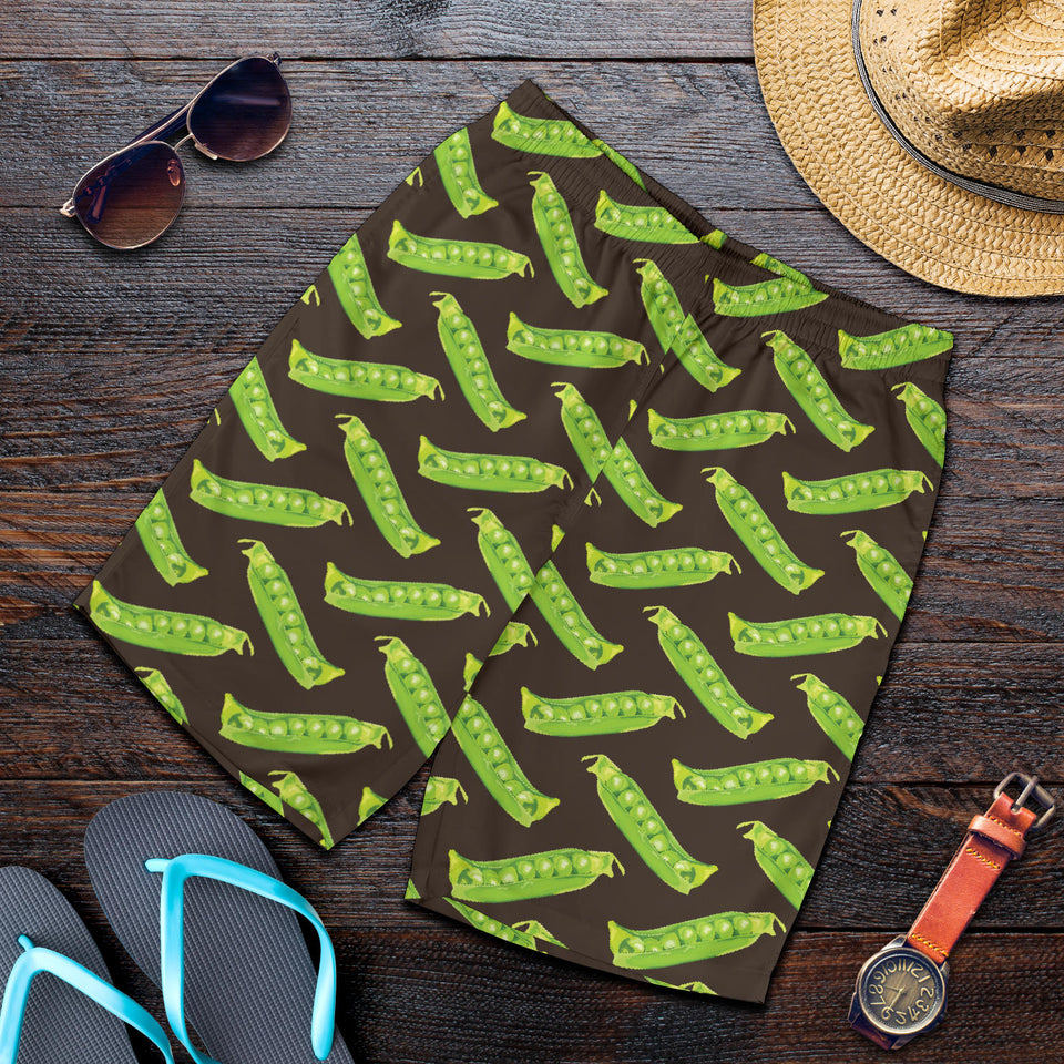 Green Peas Pattern Print Design 05 Men Shorts