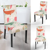 Cute Whale Pattern Dining Chair Slipcover
