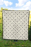 Dog Paws Pattern Print Design 03 Premium Quilt