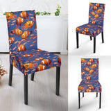 Clown Fish Pattern Print Design 04 Dining Chair Slipcover