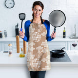 Beautiful Hexagon Japanese  Pattern Adjustable Apron