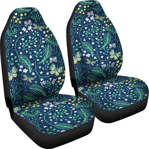 Butterfly Leaves Pattern.Eps  Universal Fit Car Seat Covers