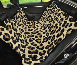 Leopard Print Design Pattern Dog Car Seat Covers