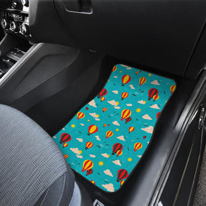 Hot Air Balloon Sky Pattern Front Car Mats