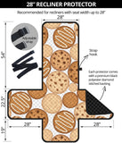Various cookie pattern Recliner Cover Protector