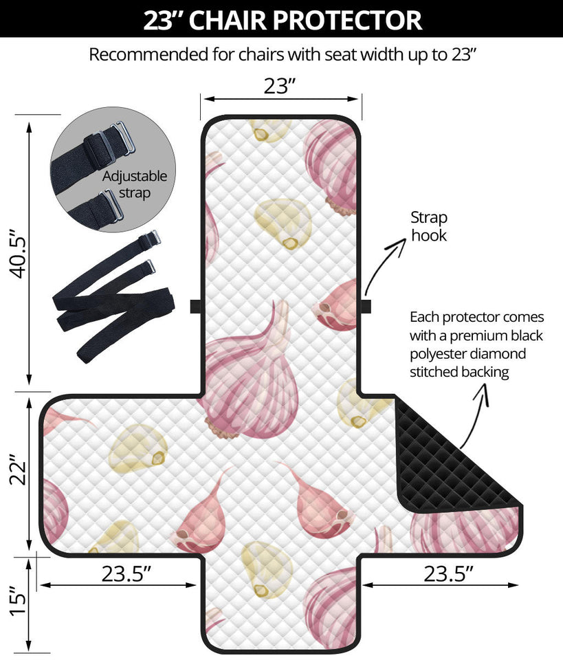 Garlic pattern Chair Cover Protector