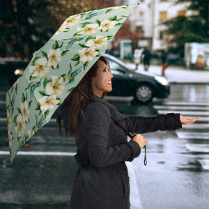 Hummingbird Pattern Print Design 01 Umbrella