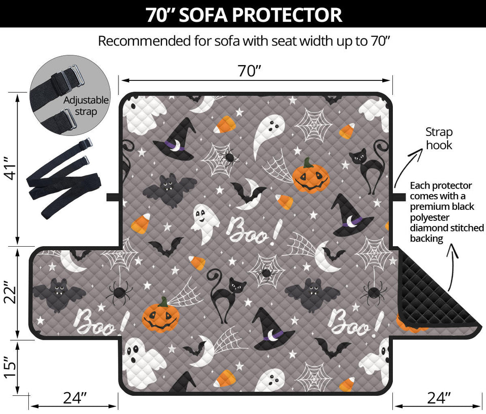 Halloween design pattern Sofa Cover Protector