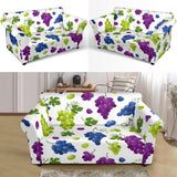 Grape Pattern Loveseat Couch Slipcover