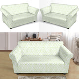 Cucumber Pattern Background Loveseat Couch Slipcover