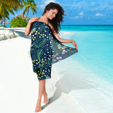 Butterfly Leaves Pattern Sarong