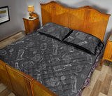 Beer hand drawn pattern Quilt Bed Set
