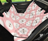 Cute Sheep Pattern Dog Car Seat Covers