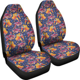Goldfish Pattern Print Design 05 Universal Fit Car Seat Covers