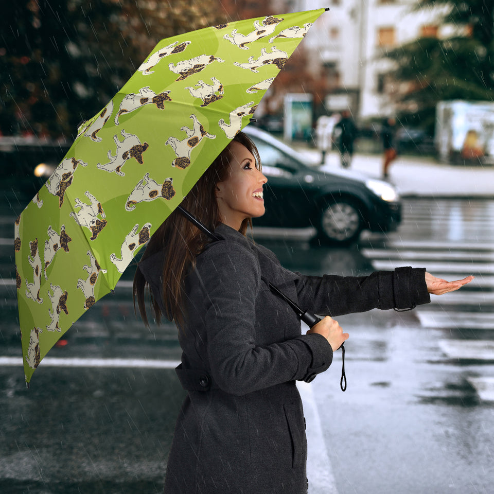 Jack Russel Pattern Print Design 01 Umbrella
